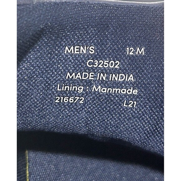 Cole Haan Mens Reagan Grand Os Sneakers Shoe Navy Blue Leather C32502 Size 12 M - Picture 11 of 11